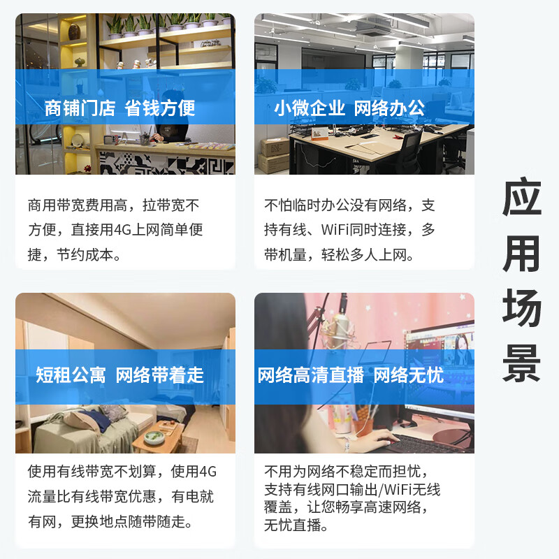 拓实4g5g无线家用路由器全屋WiFi5G双频插卡路由器千兆穿墙王全网通移动随身wifi信号放大器 LT210T白 插卡无线路由器 全网通
