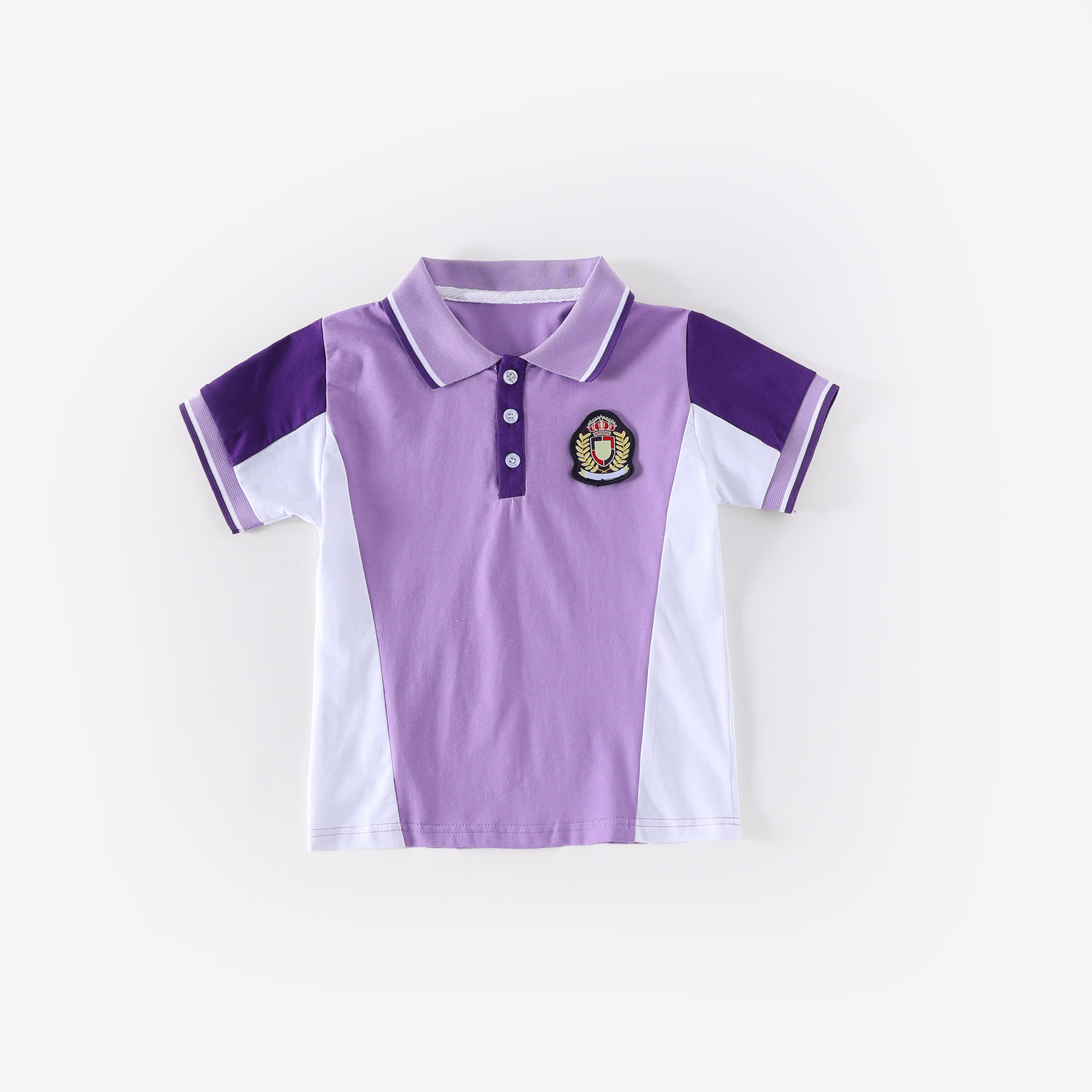 刚拓者(gangtuozhe)深圳校服高中生天整套英伦学院风紫色套装小学生季