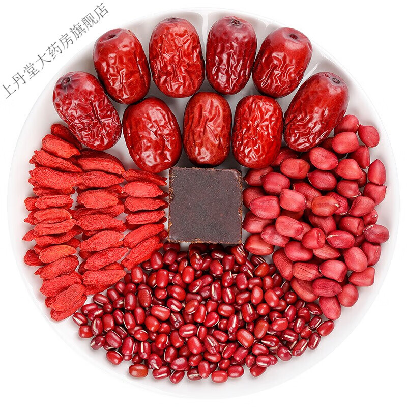 五红汤红皮花生红豆红枣枸杞下奶汤药三红汤产后下奶催奶追乳孕妇 1袋