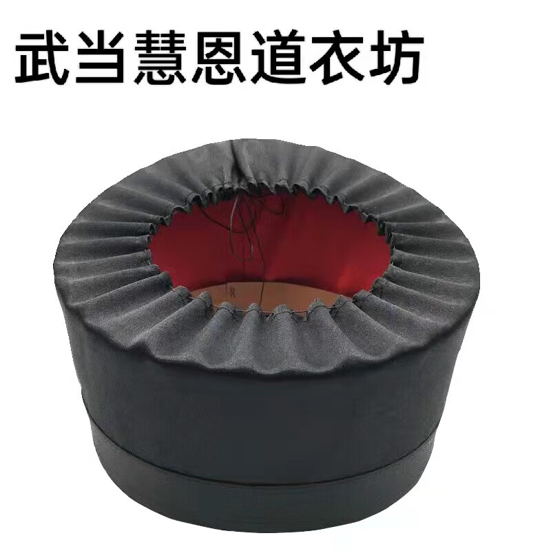 武当全真冠巾道帽道士帽月牙冠高功科仪偃月冠混元巾庄子巾九梁巾 布