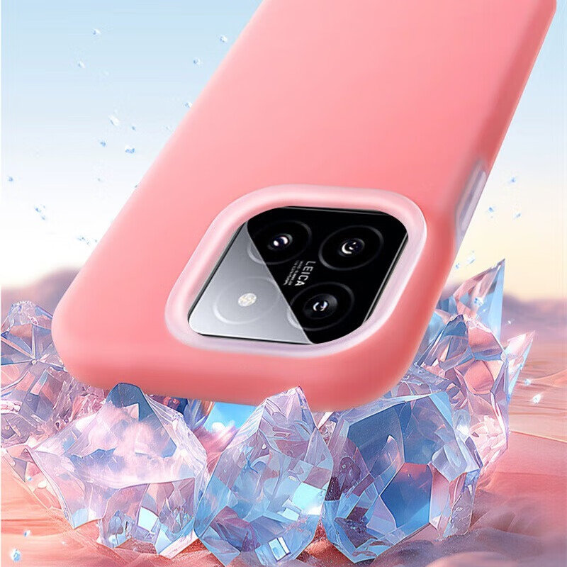 闪曼巴 果冻多巴胺小米14手机壳小米17液态硅胶小米14pro保护套全包防摔高级感xiaomi13液态硅胶保护套 【果冻甜橙】果冻液态硅胶 小米 13