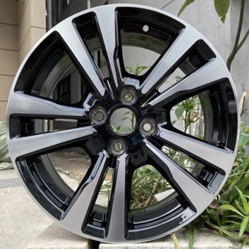 蔻均缕适配劲客逍客寸奇骏启辰天籁蓝鸟轩逸改装车轮毂圈 17寸p679款