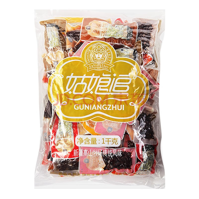 姑娘追新疆塔城手撕风干牛肉干特产零食小吃独立装肉脯 孜然味 500g