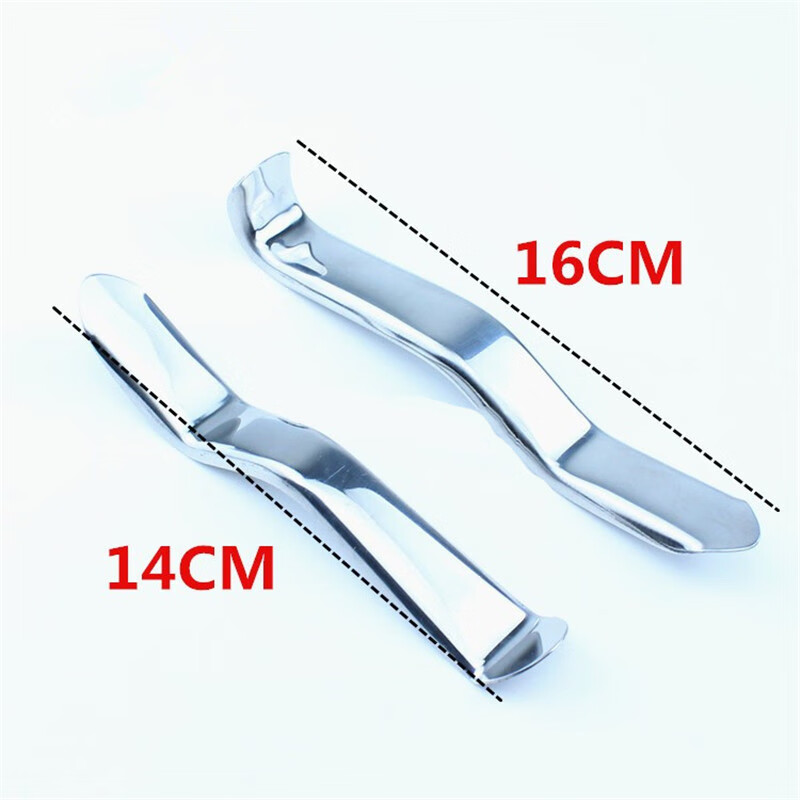 牙唇颊拉钩不锈钢 s 形外科植入物开口器牙科工具唇钩夹 牙科器械
