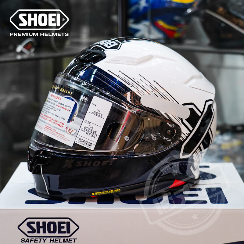 SHOEI头盔Z8日本原装进口摩托车男女四季全盔赛道机车盔 Z8 X符号 XL