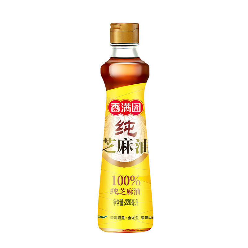 香满园芝麻香油 220mL 1瓶