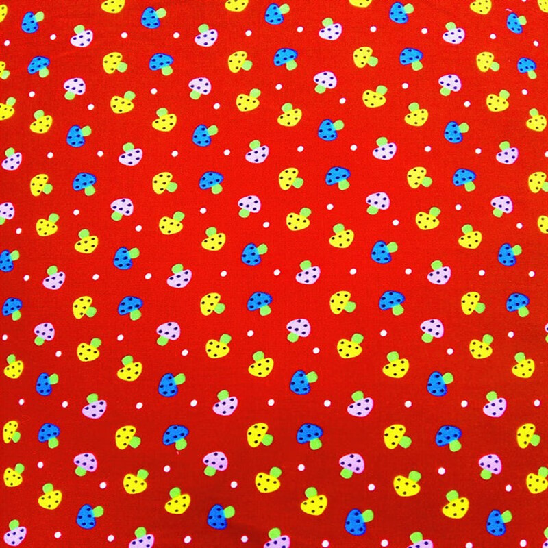 小碎花布料纯棉小花布婴儿棉衣裤布料传统工艺斜纹花哔叽纯棉3的 1米