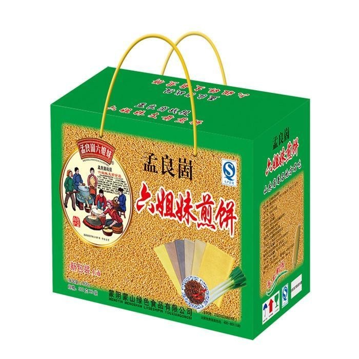 新食道软煎饼礼盒山东临沂特产即食食品粗粮杂粮 六口味六代无礼盒