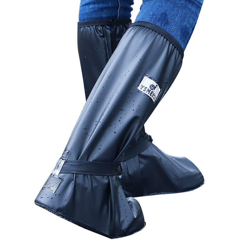 gubpmtshim鞋套2024新品绑带高筒徒步骑车户外防暴雨旅游登山鞋套 m