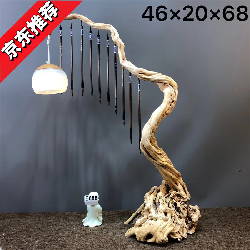 毛笔架笔挂笔架毛笔挂实木毛笔架子挂架摆件书法文房四宝支架挂笔