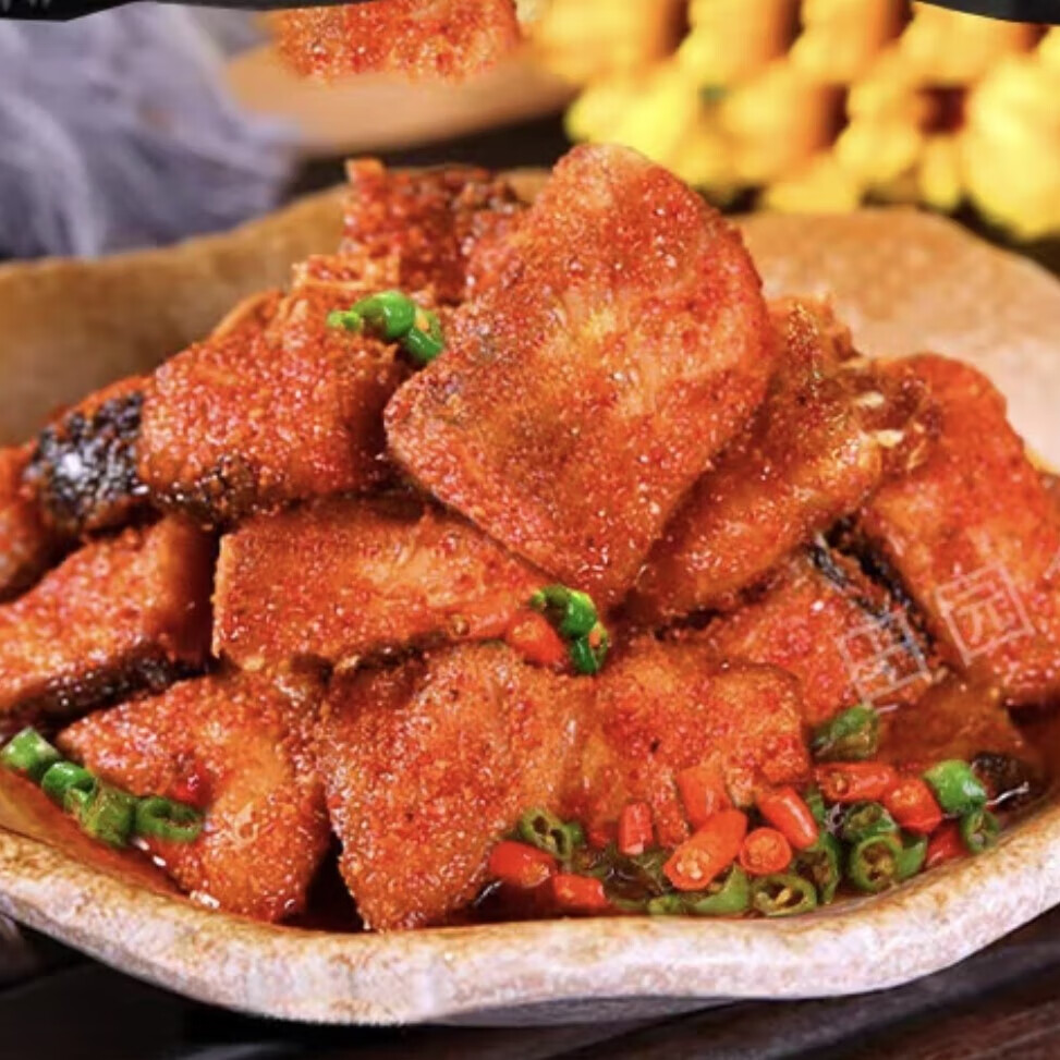 江西特产霉鱼咸鱼辣鱼吉安特产乐安永丰霉鱼梅鱼腌鱼梅香咸鱼鱼干