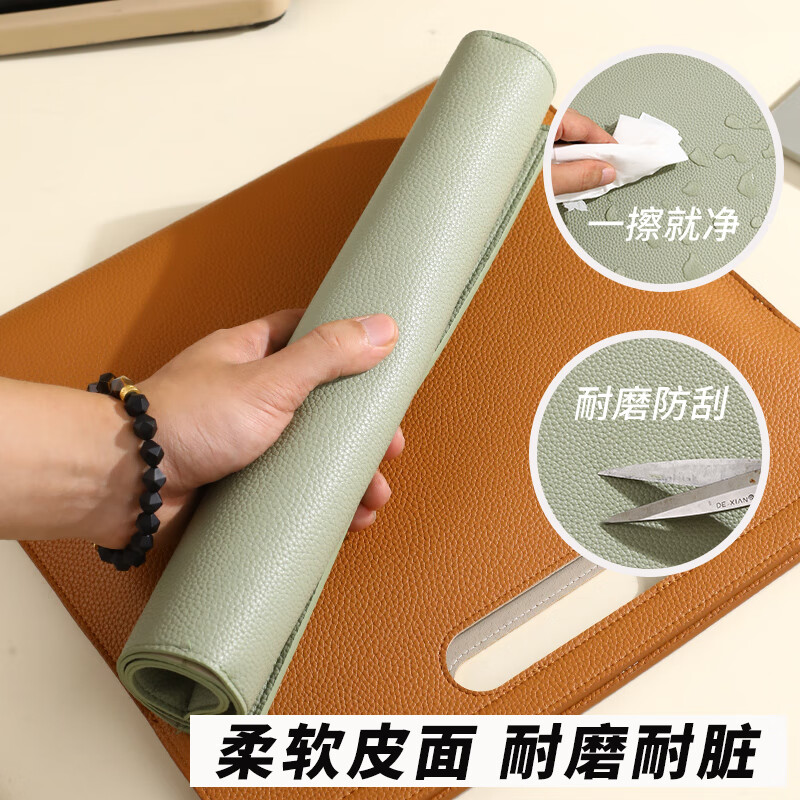 A4重磅荔枝纹手提文件袋皮质定制大容量防水商务办公档案资料袋便携公文包可印logo加厚收纳文件包耐磨 棕橙色