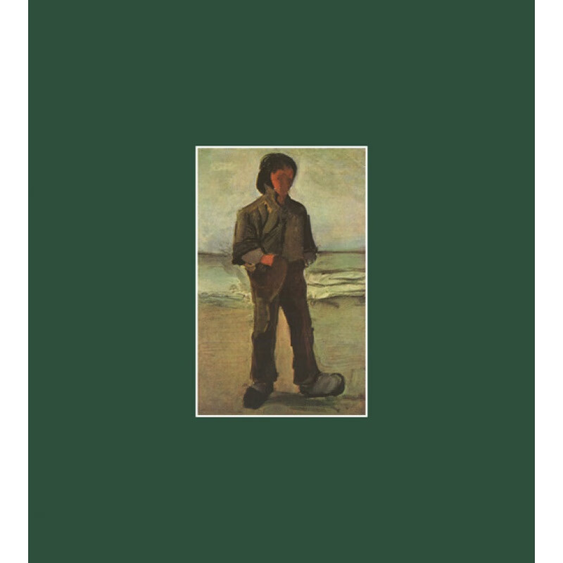 梵高油画书房装饰画轻复 35x40厘米 无框画(有内框无外 海边的渔夫