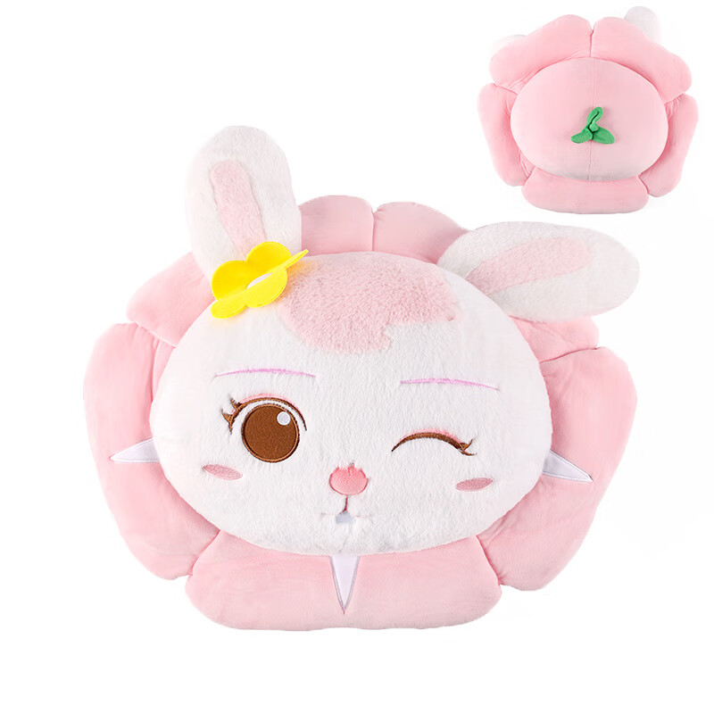 熊出没(boonie  bears)熊出没花朵抱枕小月亮凯特靠枕卡通毛绒玩具