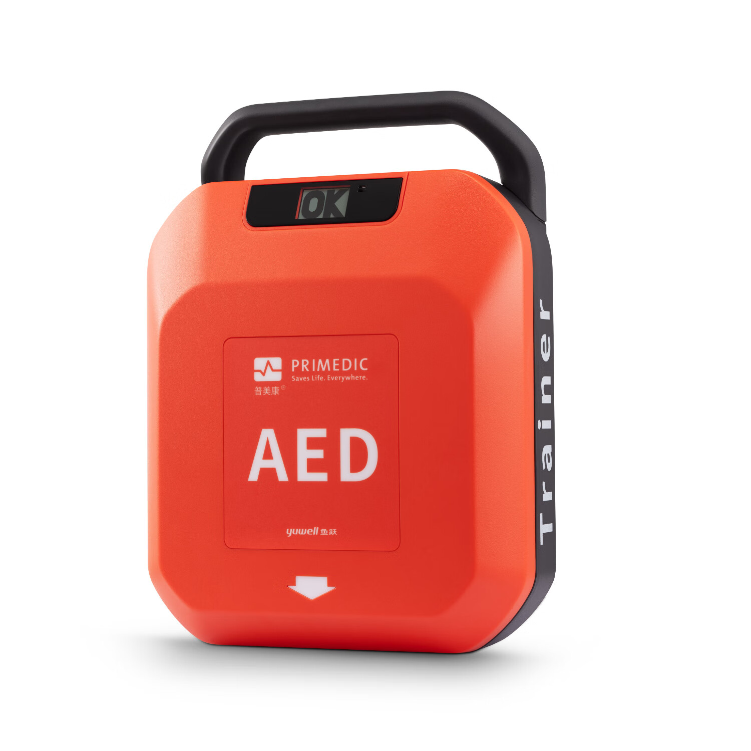 鱼跃（yuwell）AED自动体外除颤仪家用 心脏复苏急救半自动体外除颤器心脏复苏急救机 训练机-M600（附带2副电极片+便携包）