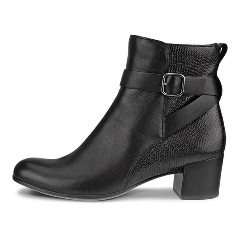 ������ECCO��Ůѥ�Ӹ߸�ѥ Dress Classic 35 ����͸����Լʱ�о�����ѥ����ѥ BLACK/��ɫ ��׼35/US4-4.5