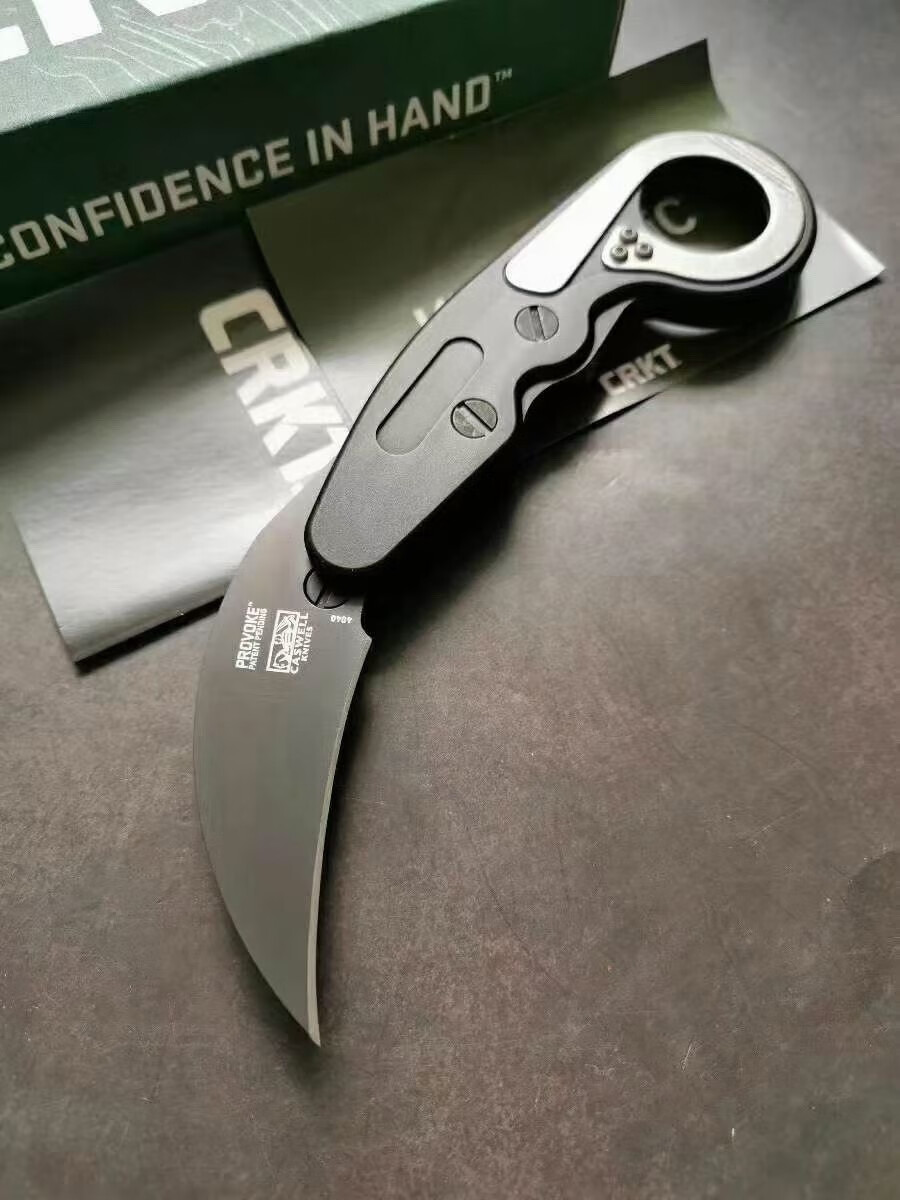 鹿瓷美国crkt哥伦比亚河provoke变形折叠机械爪4040战术edc装备爪刀