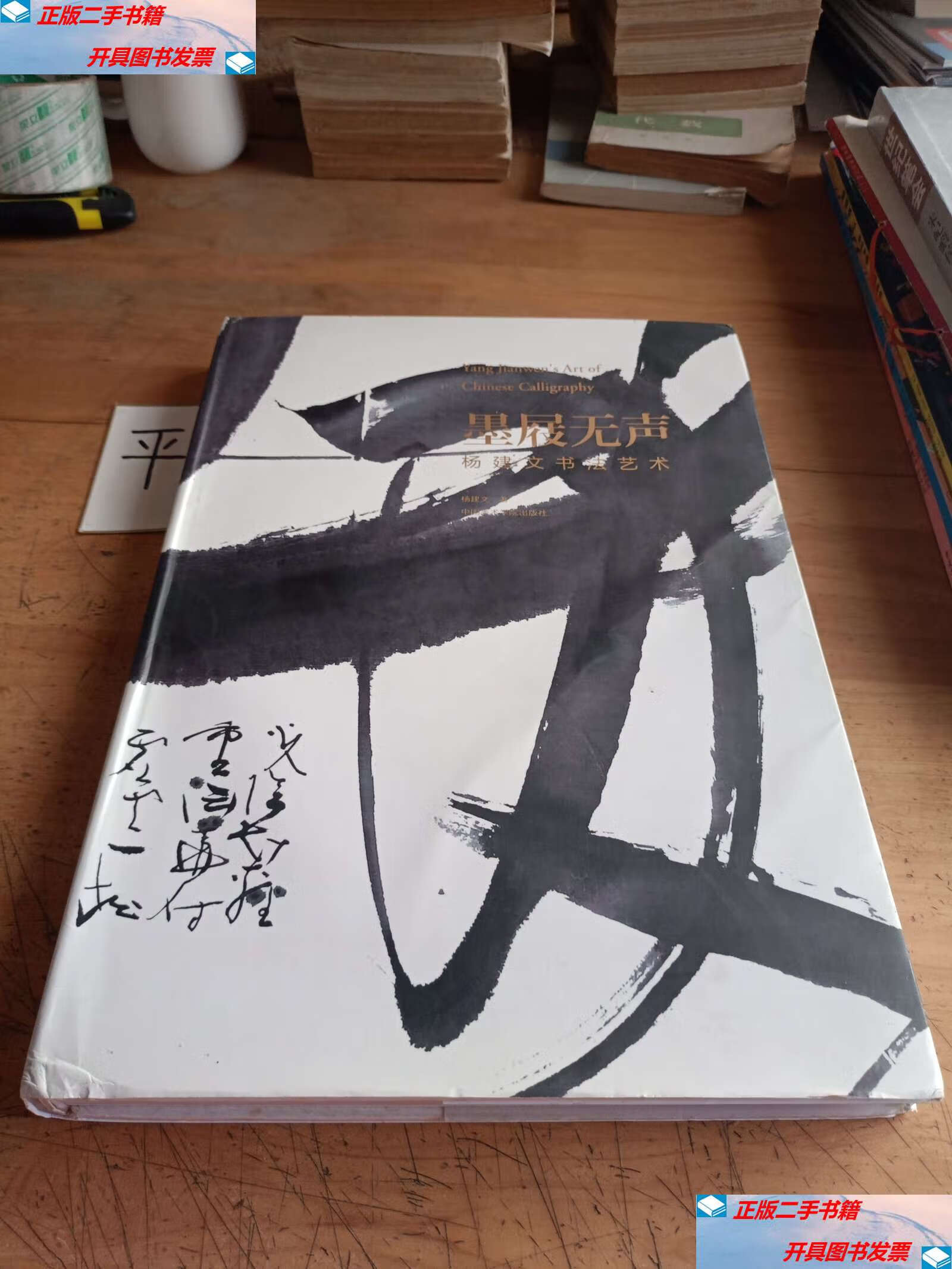 【二手9成新】杨建文书法艺术:墨屐无声 /杨建文 中国美术学院