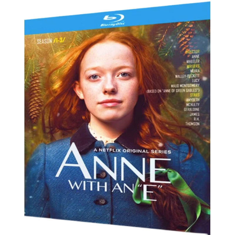 bd蓝光碟 绿山墙的安妮/小小安妮 第1-3季 正式版7碟 盒装超高清