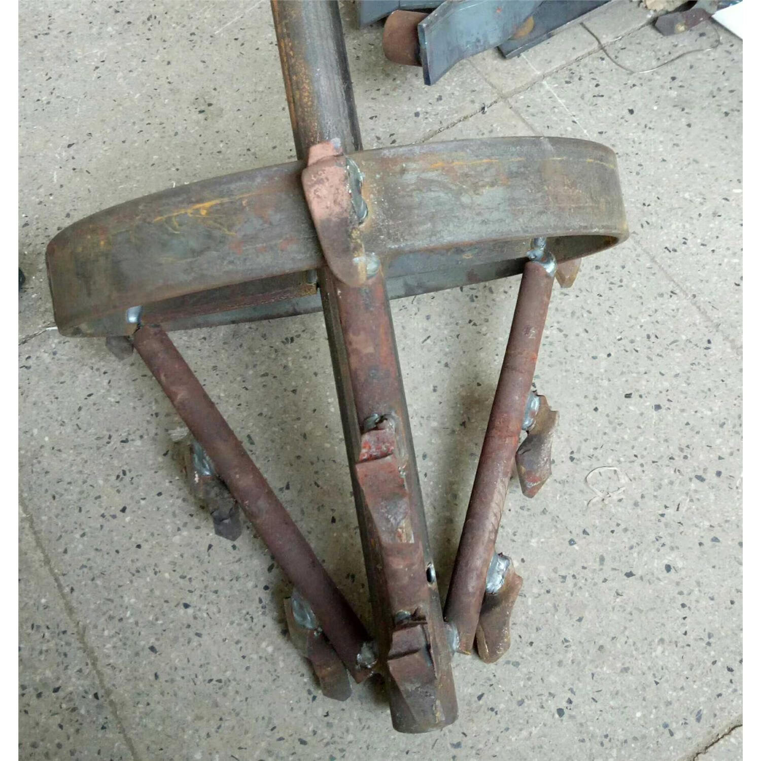 恋品惠定制水钻顶管机钻头钻杆一次成型锥形钻头地下铺管机锥形扩孔