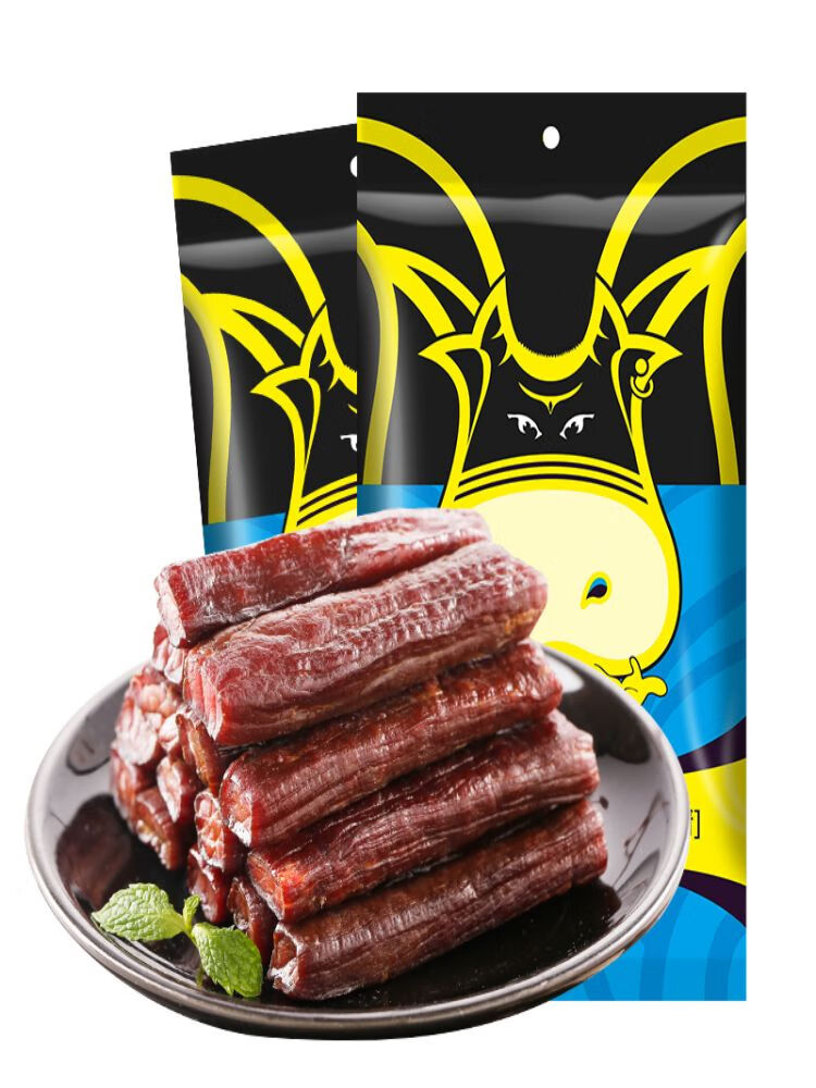 科尔沁（KERCHIN）风干牛肉干原味400g*2袋内蒙古特产健身零食小 原味*2袋