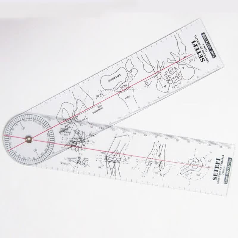 心电图心率计算尺医院骨科尺关节角度测身体工具尺心电图心率计算尺