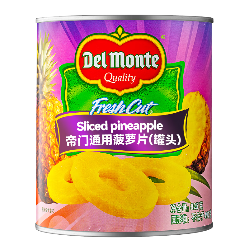 ���Ų��ܹ�ͷ ���ڵ���DelMonte����Ƭ0֬��ˮ����ͷ825g 1�Ż�Ա�� 21.85Ԫ(������)