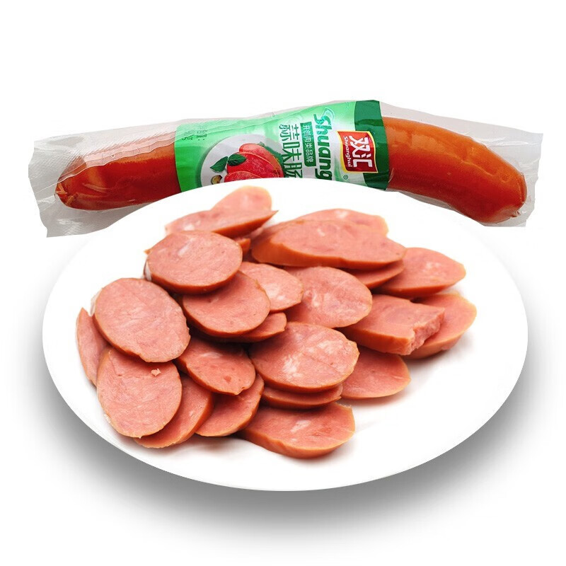 双汇蒜味肠190g*10根香脆肠即食火腿香肠零食小吃凉拌菜肉制品 190g*