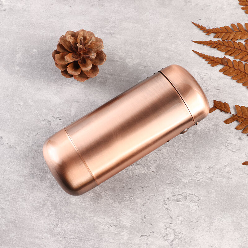 兰诗雨(lanshiyu)电镀马口铁眼镜盒弹盖收纳盒便携抗压防压小巧金属镜