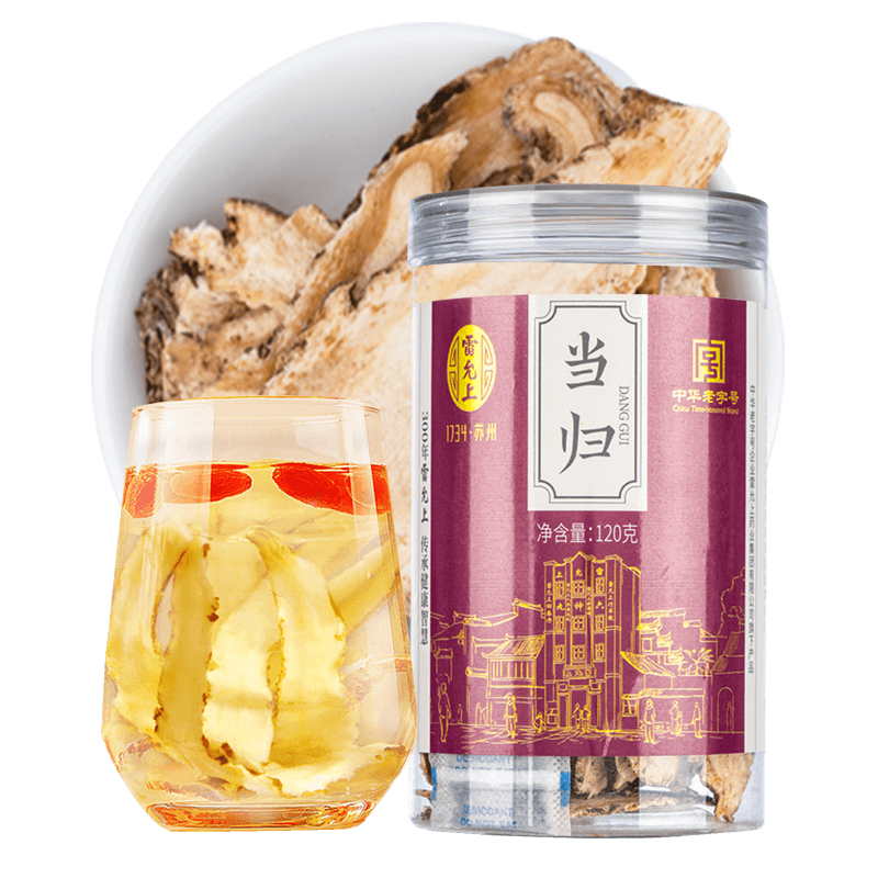 雷允上當(dāng)歸 甘肅岷縣當(dāng)歸片120g 可搭配黃芪黨參可制作當(dāng)歸丸當(dāng)歸粉