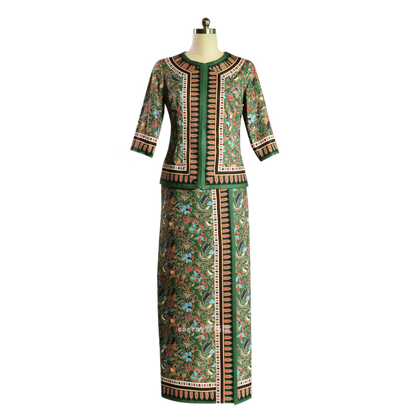 雅格罗伊傣族服装女娘惹服饰新款东南亚马来西亚新加坡航空空姐制服