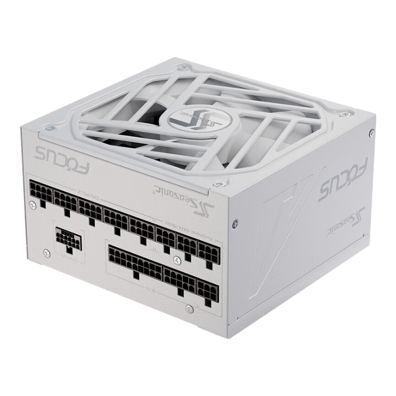 海韻FOCUS GX750W電源臺式機電腦850W金牌1000W全模組白色atx3.0主機電源 ATX3.0 Focus GX-850W 白色