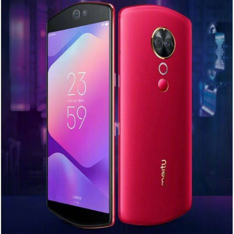 美图(meitu)t9 美图t9 全新美图t8s 美颜拍照手机 二手 t9仙棕绿[原封