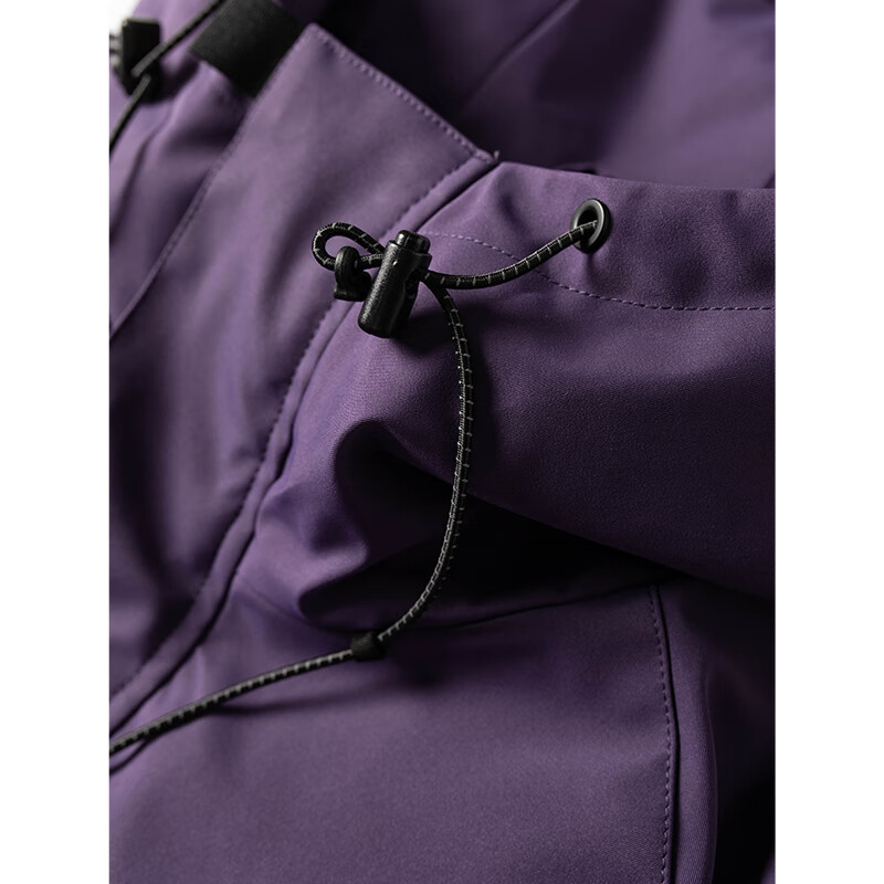 William fox&sons新型三防定制户外面料人体工学立体裁剪机能轻户外仿冲锋YI夹克男 鸢尾紫 【加绒升级款 】-15℃御寒 M (48)