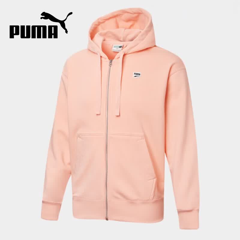 彪马（PUMA）男款透气开衫运动服夹克拉链连帽休闲外套 531427-26 M码