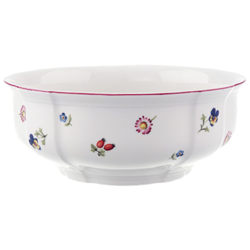 德国唯宝（Villeroy&Boch）德国进口 小花园欧式精细瓷餐具家用碗 汤碗面碗米饭碗沙拉碗21cm