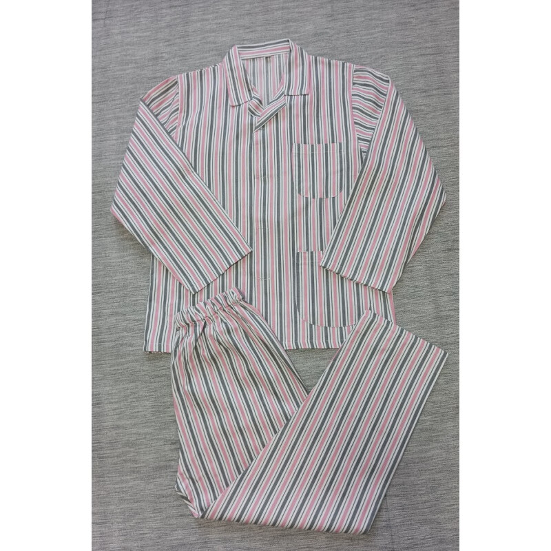 病號(hào)服醫(yī)院 純棉病號(hào)服睡衣女長(zhǎng)袖病員服套裝醫(yī)院患者服褲子病人護(hù)理服易穿脫 紅色長(zhǎng)袖套裝松緊褲腰 S