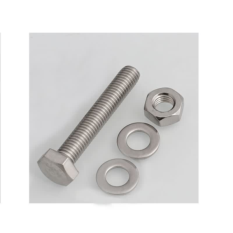 隆世(longshi)304不锈钢外六角螺栓套装gb5783  m12×50(外六角螺丝1