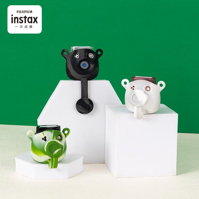 INSTAX富士instax 一次成像PAL 专用硅胶保护套 多肉绿