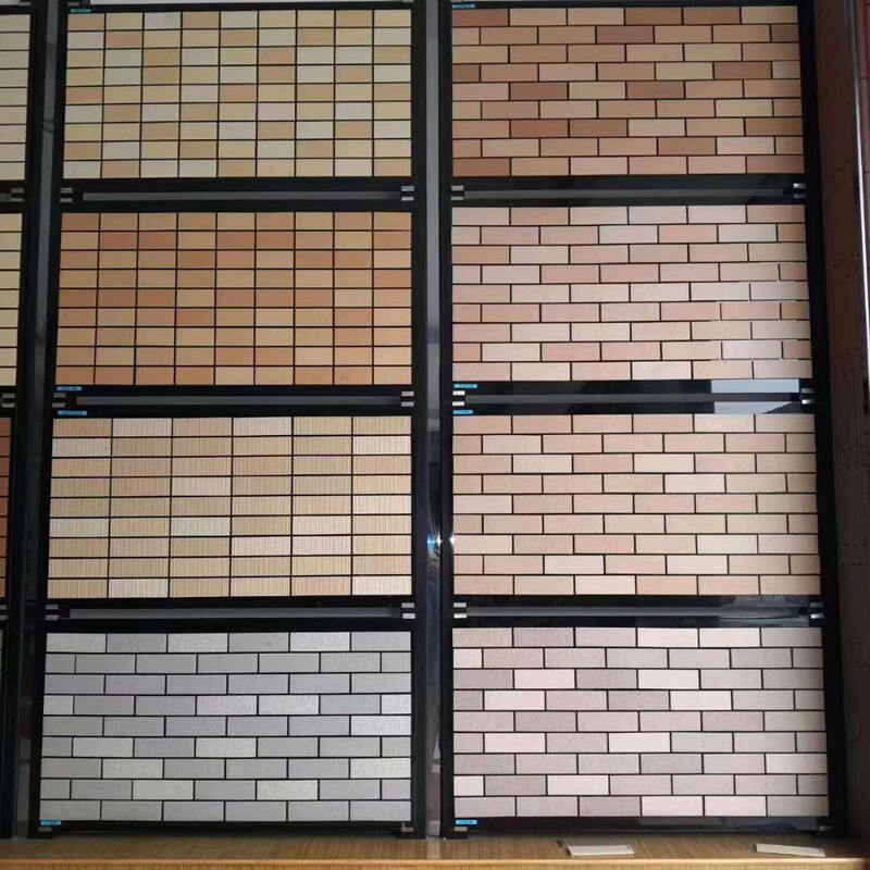 沃辛顿白兔瓷砖白兔外墙砖三色混纸皮砖自建房外墙砖 4595