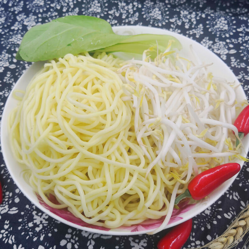 虎钢馋炒面用的面条青菜鸡蛋炒面专用面条孜然炒面重庆小面徐州炒面