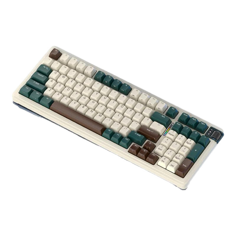 ���ڲ�������֥ KZZI K98���ƻ���е����2.4G��������������ģgasket˫�ṹ�������齫��RGB�Ȳ�ΰ칫�羺��Ϸ��֥ ɳĮ����(�ʺ���)RGB-�Ȳ��(��ģ) 98��