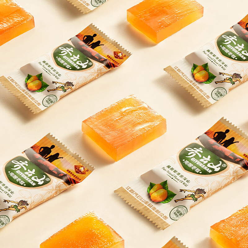 齐云山南酸枣糕488g袋装 酸甜零食 枣 特产 蜜饯果干 儿童开味 休闲食品