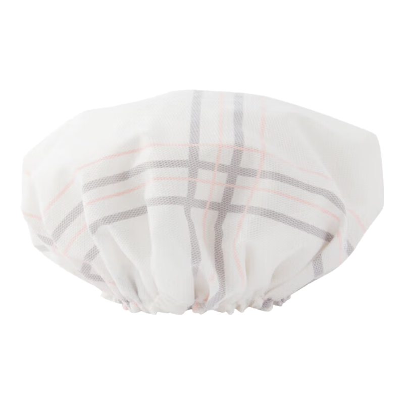 多樣屋（TAYOHYA）浴帽女防水成人沐浴洗澡家用帽廚房做飯防油煙帽子加大號發(fā)帽 英格蘭-白