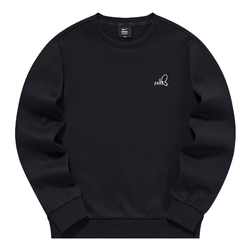 鸿星尔克卫衣女秋季长袖打底衫加厚保暖运动上衣休闲女子套头衫时尚女装