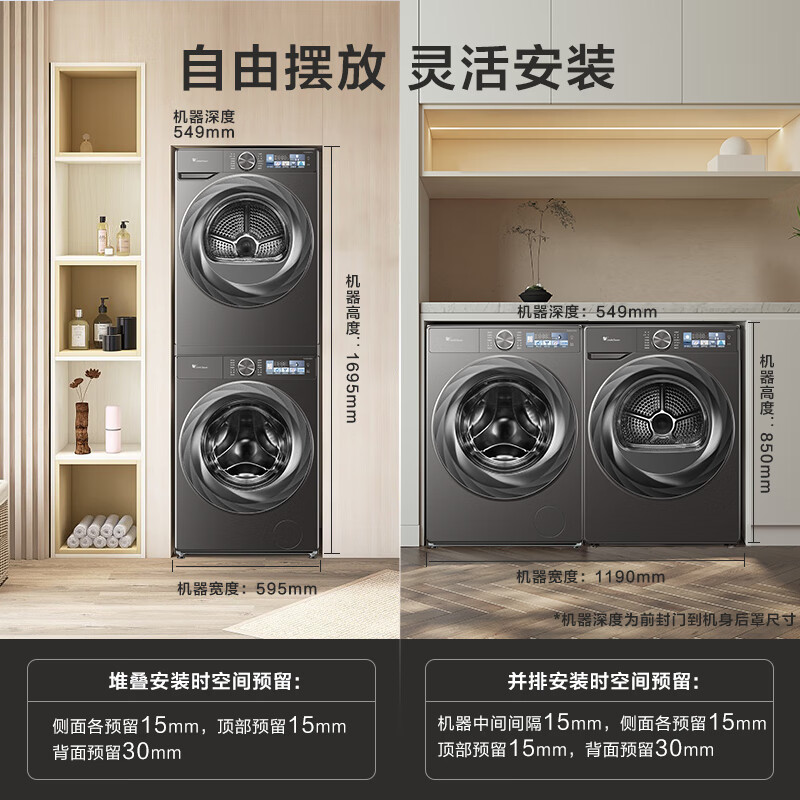 小天鹅10KG洗烘套装滚筒洗衣机怎么样？值得买吗？有哪些优势卖点-图片6