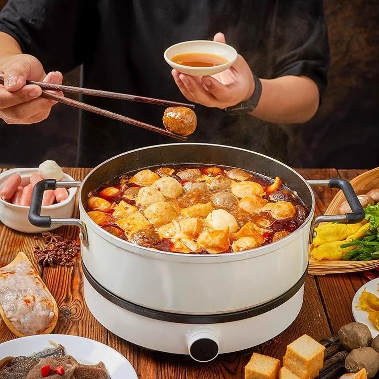 安井年货火锅丸子关东煮麻辣烫煮汤方便食材牛肉卷羊肉卷虾滑鱼滑B 1700g羊肉卷丸子火锅食材组合