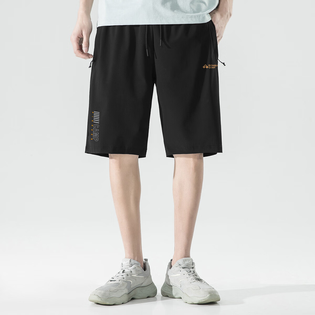 ��·�ߣ�Pioneer Camp����˿�̿����ļ�ֱͲ���п���͸��ѧ�������˶�����п� ��ɫ XXL 