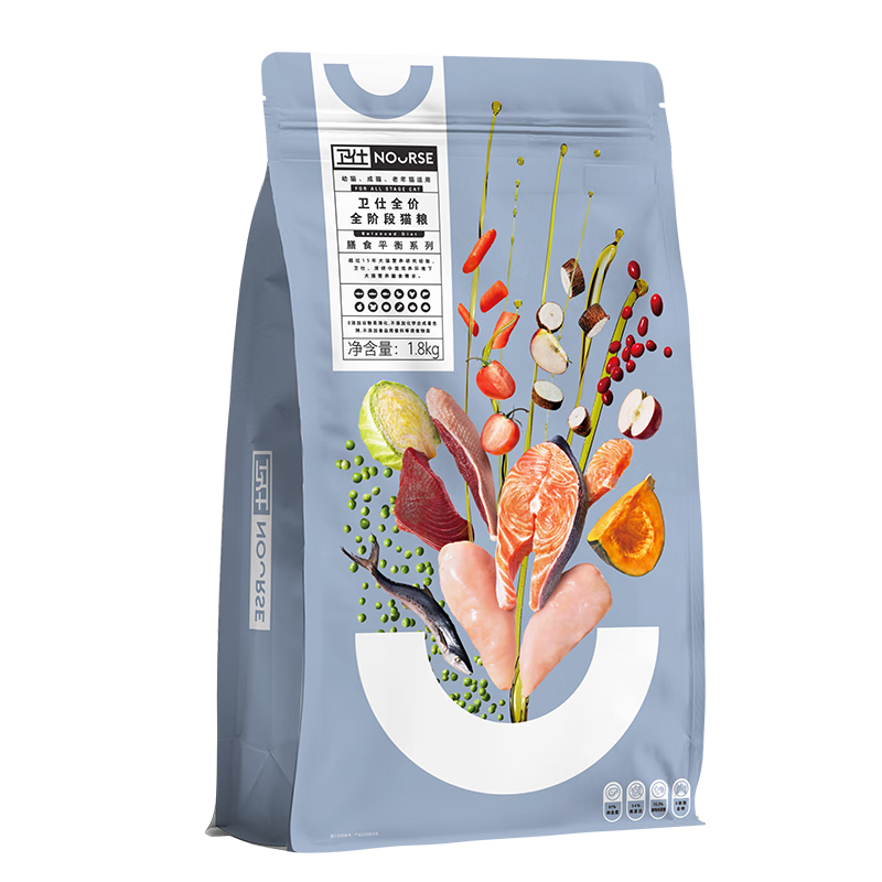 ���ڲ��������ˣ�NOURSE����ʳ����è����ʳר�ü�������ȫ��ȫ�׶�è�䳦θӪ����������Ʒ ��ʳȫ�׶�è��3.6kg 127Ԫ