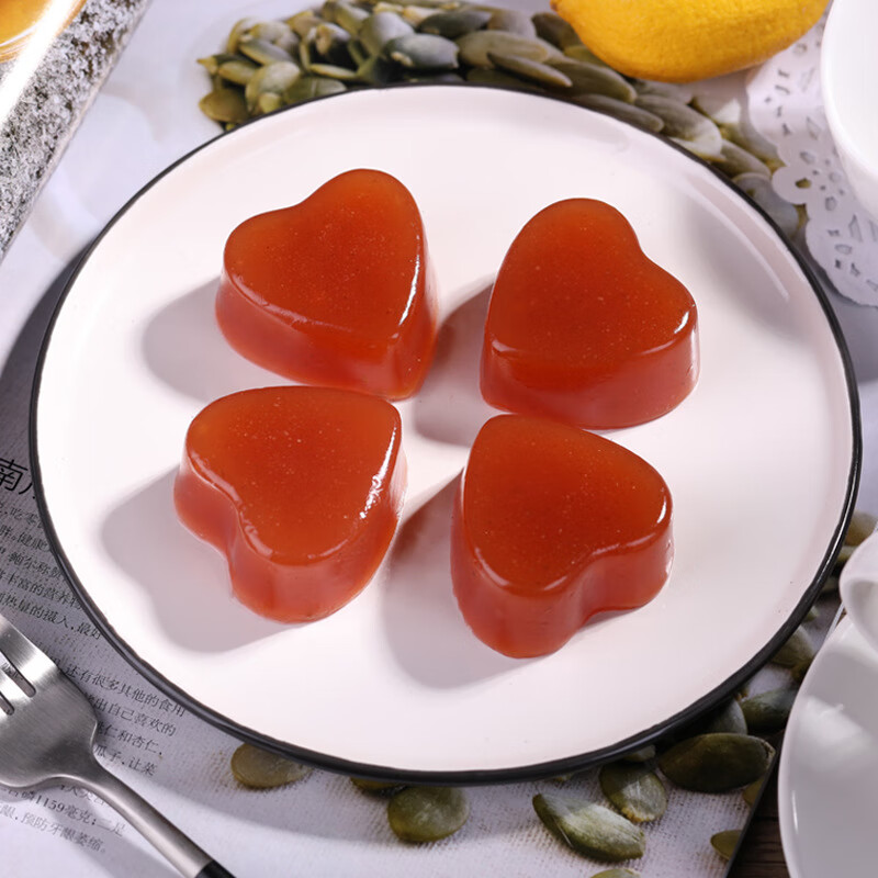 大笑心形红枣糕12个500g广东早茶港式点心形糕点茶点广式早点蒸类